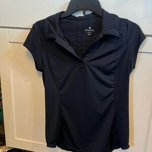 XS Sleeveless Navy Athleta Shirt